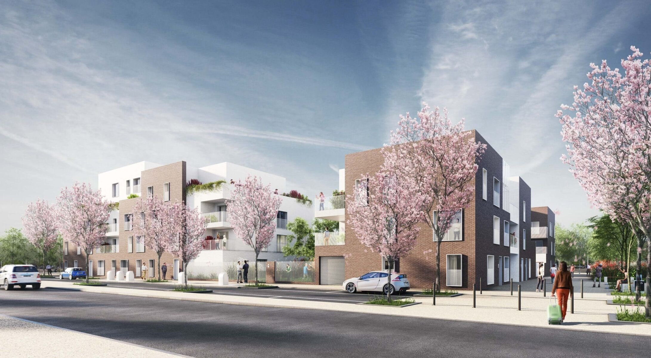 Housing in Evry, France Housing in Evry, France