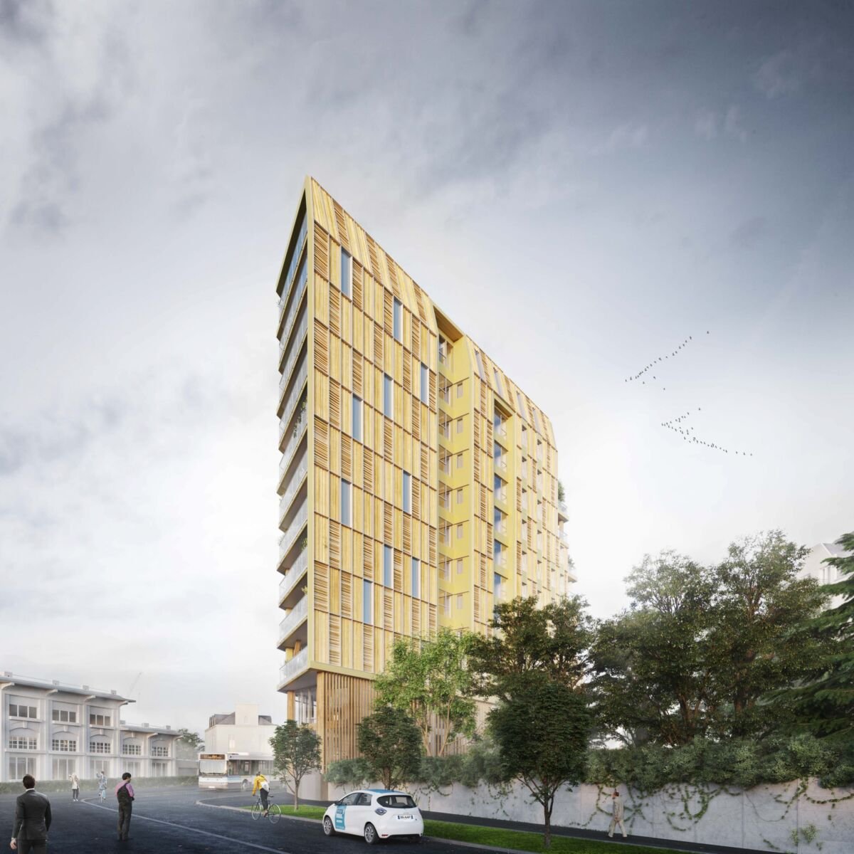 Horizons Bois in Rennes, France Horizons Bois in Rennes, France