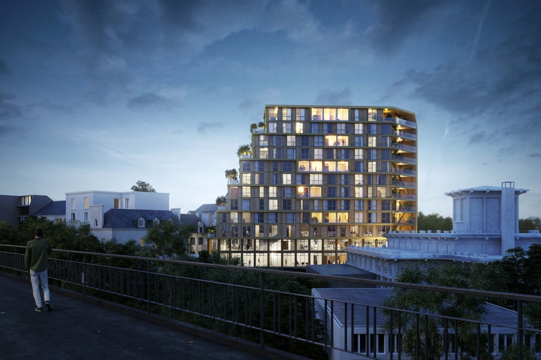 Horizons Bois in Rennes, France Horizons Bois in Rennes, France